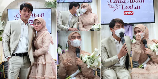 12 Foto Preskon Rizky Billar dan Lesti Jelang Pernikahan, Pegangan Mesra Hingga Diwarnai Air Mata