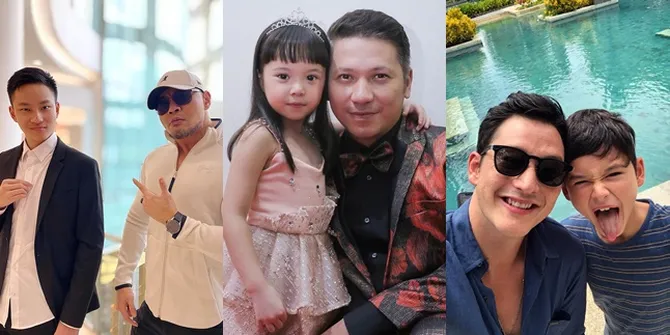 12 Potret Seleb Cowok yang Single Parents, Jadi Hot Daddy Saat Asuh Anak
