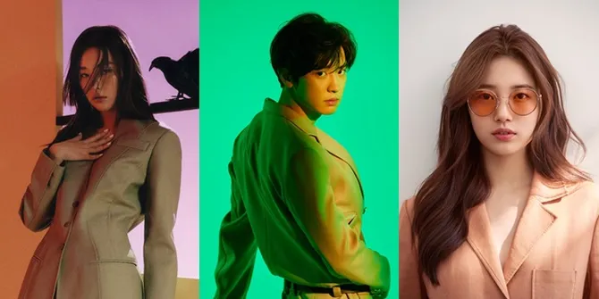 12 Potret Seleb Korea yang Bergaya Mirip PNS, Lokal dan Cakepnya Kebangetan