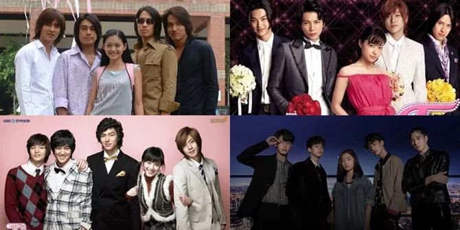 12 Versi Drama F4 Berbagai Negara dari Jepang Hingga Thailand, Adaptasi Resmi Sampai Mirip Banget Ceritanya