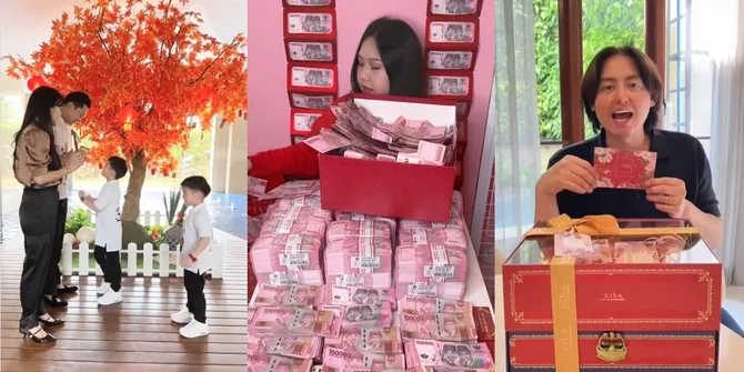 13 Potret Selebriti Indonesia Rayakan Imlek, Sandra Dewi Dibikin Gemas Anak Saat Ajarkan Tradisi