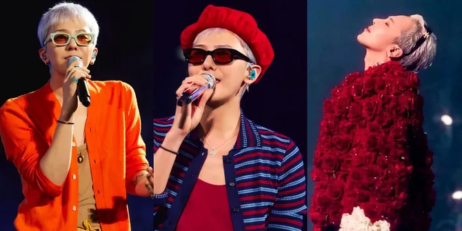 18 Potret G-Dragon di Konser Ubermensch Jakarta, Shining Shimmering Spektakuler #MusicOfTheMonth