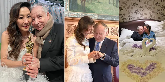 19 Tahun Tunangan, Michelle Yeoh Akhirnya Resmi Menikah dengan Mantan Bos Ferrari