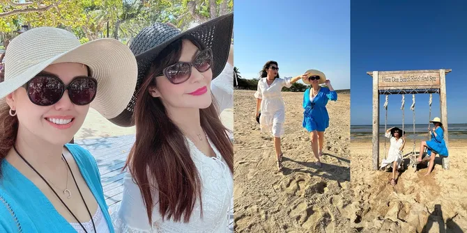 33 Tahun Bersahabat, Tamara Bleszynski dan Cindy Claudia Tetap Akrab Meski Tinggal Terpisah Jauh