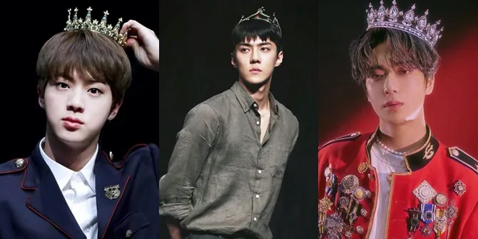 5 K-Pop Idol Cowok 'Prince Charming' Pilihan Fans, Ganteng Kebangetan Jin BTS Tempati Posisi Pertama!