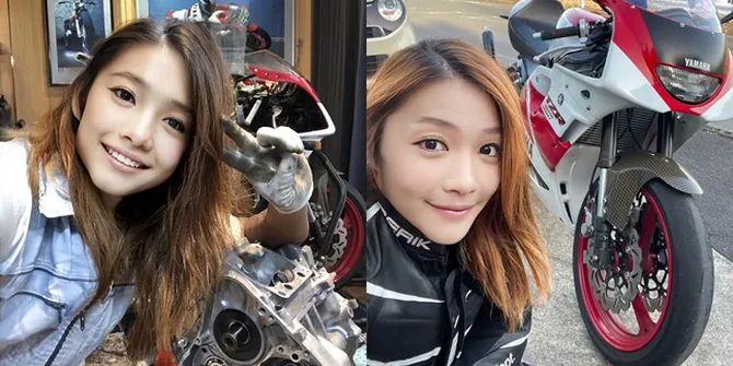 6 Potret Azusa Gakuyuki, Gadis Jepang Cantik yang Ternyata Bapak 50 Tahun Pakai Aplikasi Edit