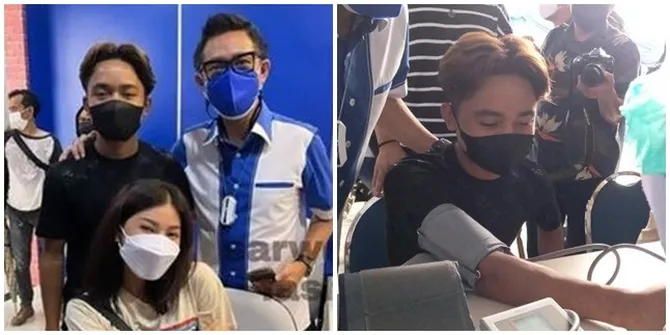 6 Potret Betrand Peto Saat Suntik Vaksin Tahap Pertama, Sempat Takut Karena Trauma di SD