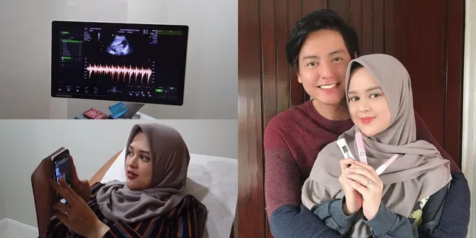 6 Potret Cut Meyriska Periksa Kehamilan, Senang Lihat Bayinya Tersenyum