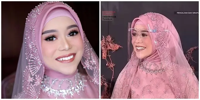 6 Potret Kebahagiaan Lesti Kejora di Acara Pengajian & Siraman, Senyum Tanpa Henti