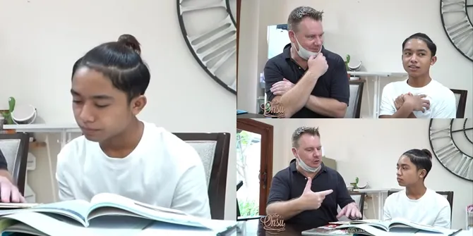 6 Potret Momen Saat Betrand Peto Ngobrol sama Bule, Bikin Ruben Onsu Bangga - Mau Berkembang dan Belajar Bahasa Inggris