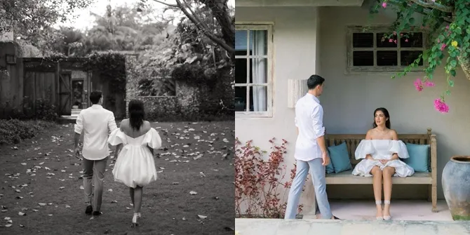 7 Foto Prewedding Jessica Iskandar dan Vincent Verhaag yang Kasual tapi Serasi Banget, Mesra Gendong-Gendongan - Berbagi Ciuman