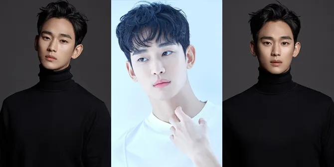 7 Foto Profil Terbaru Kim Soo Hyun di Agensi Gold Medalist, Ganteng Dengan Konsep Hitam dan Putih