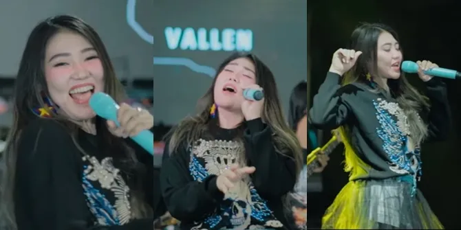 7 Gaya Via Vallen Saat Bergoyang di Video Klip Cover 'Senorita'
