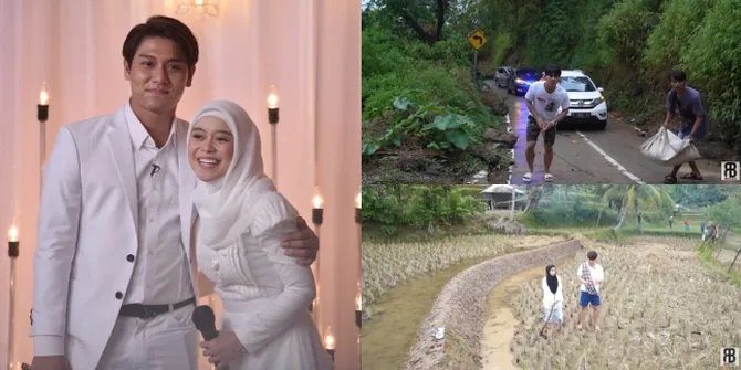 7 Momen Rizky Billar Pertama Kali ke Kampung Halaman Lesti, Kaget Saat Harus Lewati Jalur Terjal - Banyak Belajar Hal Baru