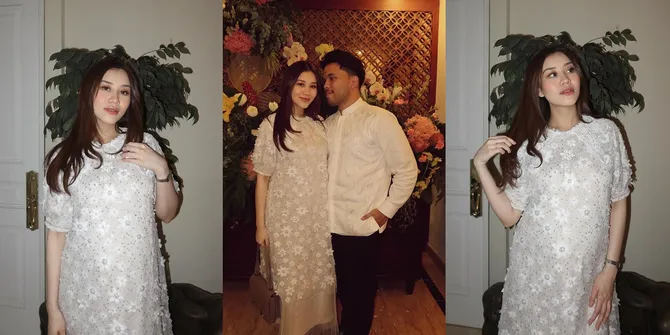7 Potret Aaliyah Massaid Hadiri Acara Lebaran, Aura Bumil Cantik dan Kalem dengan Baby Bump