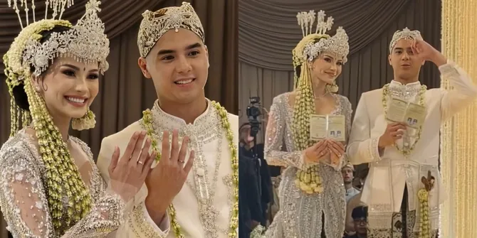 7 Potret Al Ghazali dan Alyssa Daguise Pamer Cincin Kawin dan Buku Nikah Setelah Sah, Senyum Bahagia Bercampur Lega