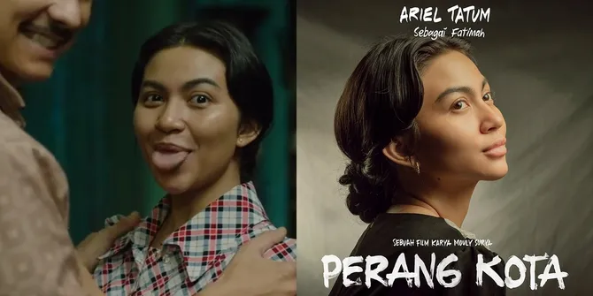 7 Potret Ariel Tatum Bocorkan Bloopers Syuting Film PERANG KOTA, Becak Nyungsep hingga Salah Omong Terus