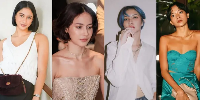 7 Potret Artis yang Memutuskan untuk Potong Rambut dengan Gaya Bondol, Semakin Fresh dan Cantik