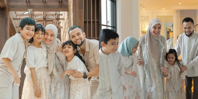 7 Potret Bahagia Shireen Sungkar Bersama Tiga Anaknya, Ungkap Garap Skripsi Saat Hamil - Sidang Sambil Pumping ASI