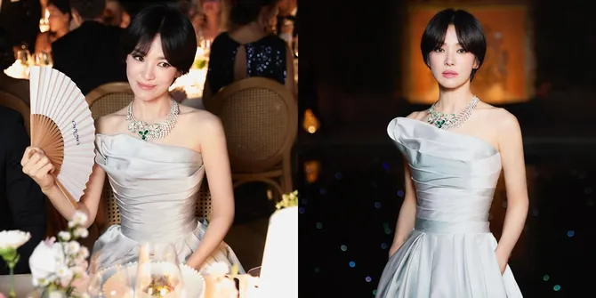 7 Potret Cantik Song Hye Kyo Jadi Brand Ambassador Perhiasan, Pakai Kalung Harga Fantastis