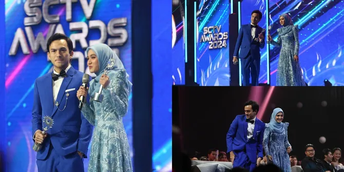 7 Potret Cut Syifa dan Rizky Nazar Jadi 'Pasangan Karakter Sinetron Paling Ngetop' di SCTV Awards 2024, Sukses Bikin Baper Sebagai Alfa-Andra di 'MY HEART'