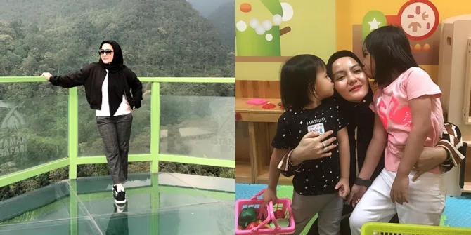 7 Potret Dewi Keke Istri Kedua Aziz Gagap yang Jarang Disorot, Cantik dan Modis Abis - Sukses Jadi Bos di Sejumlah Restoran