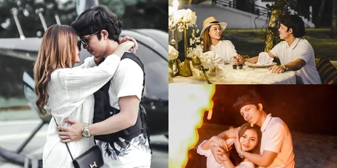 7 Potret Honeymoon Atta Halilintar dan Aurel Hermansyah di Villa Mewah, Ruang Tamu Segede Ballroom