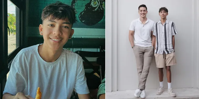 7 Potret Jason Putra Sulung Nana Mirdad - Andrew White dengan Tindik di Telinga, Makin Ganteng & Bule Banget!
