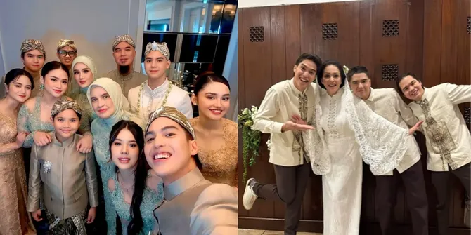 7 Potret Kehangatan EL Rumi dan Dul Jaelani Dampingi Al Ghazali Saat Siraman Hingga Akad Nikah