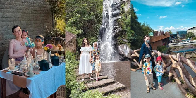 7 Potret Kimberly Ryder Tepis Gosip Gantikan Sosok Ibu untuk Anak-Anak Baim Wong, Hubungan Sebatas Teman Kerja