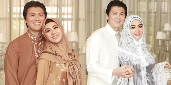 7 Potret Lebaran Syahrini yang Makin Cantik Pakai Hijab, Tampil Serasi Bareng Reino Barack