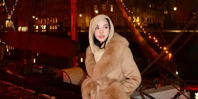 7 Potret Lyodra Liburan ke Copenhagen, Tampil Memesona dengan Gaya Stylish