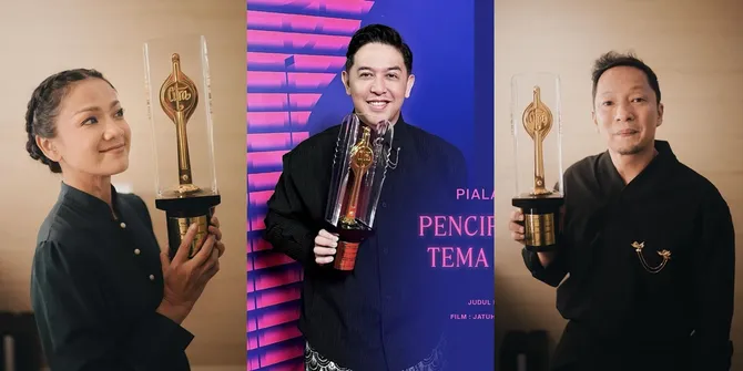 7 Potret Pemenang 7 Piala FFI 2024 Film Jatuh Cinta Seperti di Film-Film, Kerennya Gak Tanggung-Tanggung