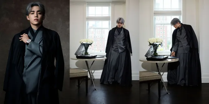 7 Potret Penampilan Perdana S.Coups SEVENTEEN di Met Gala 2025, Bak Boss Mafia Pakai Jas dengan Aksen Hanbok