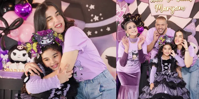 7 Potret Perayaan Ulang Tahun Putri Sulung Tasya Farasya yang ke-5, Usung Tema Kuromi yang Super Gemas!
