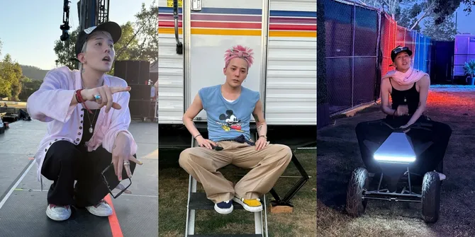 7 Potret Persiapan G-Dragon Jelang Tampil di HITC 2025, Intip Momen Backstage - Gladi Resiknya