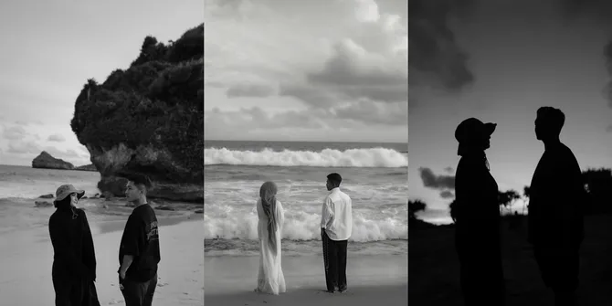 7 Potret Pre-wedding Septian Asisten Pribadi Atta Halilintar, Romantis di Tepi Pantai - Banjir Ucapan Selamat dan Doa