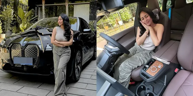 7 Potret Rachel Vennya Pamer Mobil Baru Kado Ulang Tahun, Harganya Capai Rp 2,4 Miliar