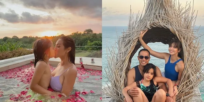7 Potret Selebriti dan Anaknya yang Sempat Jadi Sasaran Komentar Netizen, Banyak yang Gara-gara Cium Bibir