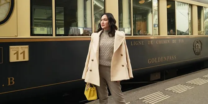 7 Potret Shandy Aulia Tenteng Tas Hermes saat Liburan di Eropa, Pancarkan Aura Old Money