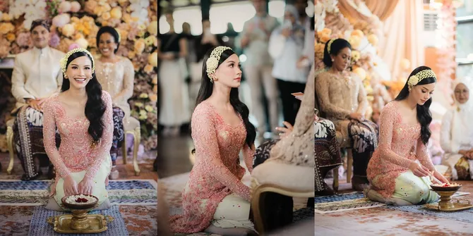 7 Detail Potret Sungkeman Alyssa Daguise Jelang Pernikahan dengan Al Ghazali, Cantiknya Kalem dan Adem