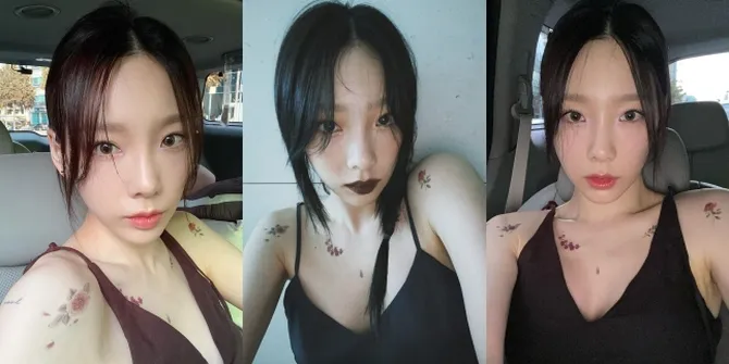 7 Potret Taeyeon Girls Generation Pamer Tato Baru yang Bikin Fans Heboh: Asli Nggak Ya?