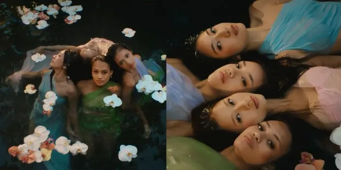 7 Potret Teaser Single Baru Girl Group No Na, Masih dengan Tema Tropis dan Segar