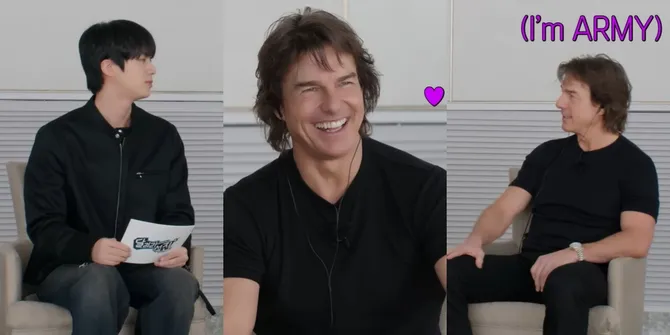 7 Potret Tom Cruise jadi Bintang Tamu Variety Show 'Run Jin', Akui Ngefans - Puji Pencapaian BTS