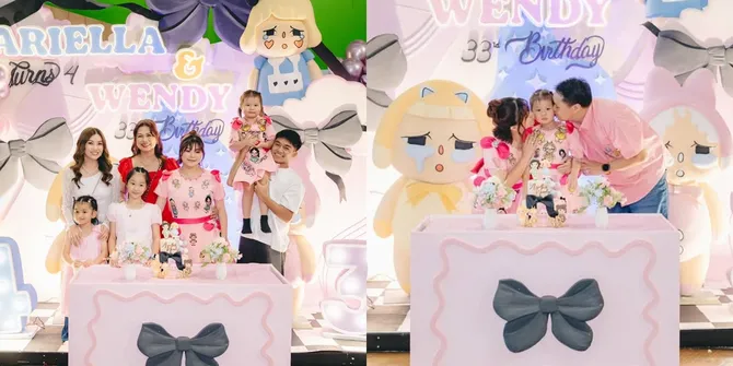 7 Potret Ulang Tahun Adik dan Keponakan Sarwendah yang Dirayakan Meriah, Dekorasi Pita di Sana-Sini - Bahagia Dihadiri Seluruh Keluarga 