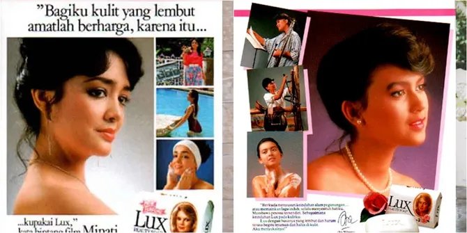 7 Seleb Yang Pernah Jadi Bintang Iklan Sabun Jadul, Tambah Cantik dan Bikin Pangling