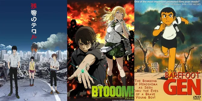 8 Anime Tentang Bom: Dari Tragedi Hiroshima Hingga Aksi Terorisme Modern