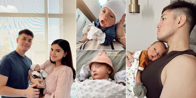 8 Foto Baby Anzel Anak Audi Marissa yang Sudah Pulang ke Rumah, Wajahnya Seganteng Anthony Xie