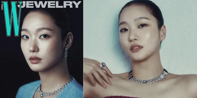 8 Foto Cantik Kim Go Eun Tampil Mewah dengan Perhiasan Chanel di Pemotretan Terbaru