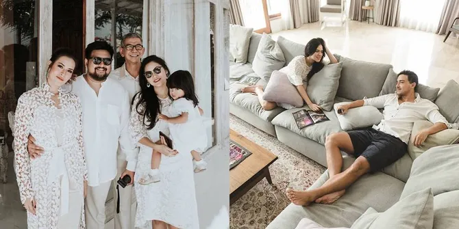 9 Foto Penampakan Rumah Raisa dan Hamish Daud Yang Dominan Warna Putih Dan Elegan